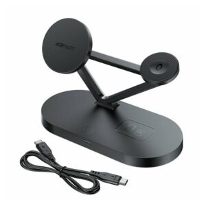 Wireless Charging Qi Pad Acefast E9 45W Black
