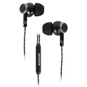Handsfree Aiwa ESTM100 3.5mm with mic Black