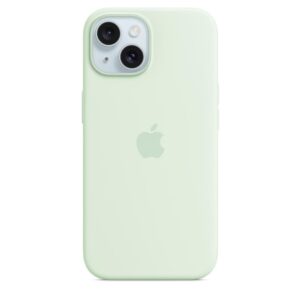 Apple Silicone Case with MagSafe για το iPhone 15 Soft Mint