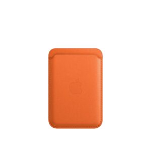 Apple Leather Wallet with MagSafe Orange