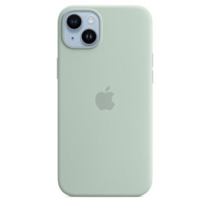 Apple Silicone Case with MagSafe για iPhone 14 Plus Succulent