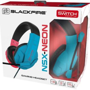 Ardistel Ενσύρματα Gaming Ακουστικά Blackfire NSX-NEON για Switch™ (Συμβατά και με PS4™, PS5™, Xbox® Series X|S, Xbox® One)