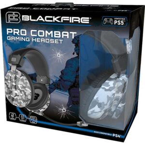 Ardistel Ενσύρματα Gaming Ακουστικά Blackfire PRO COMBAT για PS5™ (Συμβατά και με PS4™, Switch™,  Xbox® Series X|S, Xbox® One)