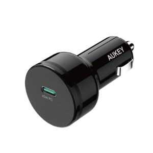 Φορτιστής Αυτοκινήτου Aukey CC-Y13 USB-C 45W Black