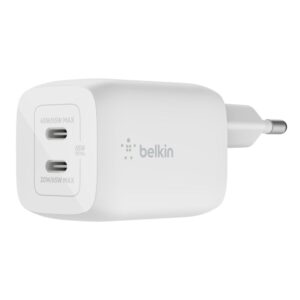 Φορτιστής Belkin WCH013vfWH 2xUSB-C 65W White ( No Cable )