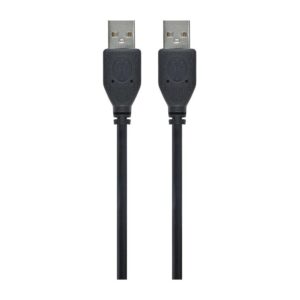 Καλώδιο Cablexpert USB-A 2.0 male to USB-A male 1.8m Black