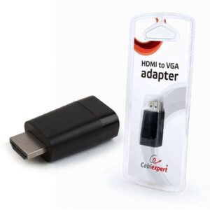 Adapter Cablexpert HDMI to VGA Black (AB-HDMI-VGA-001)
