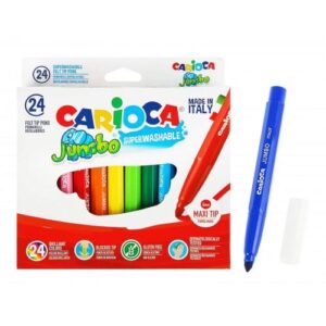 CARIOCA ΜΑΡΚΑΔΟΡΟΙ JUMBO BOX (24 ΧΡ)
