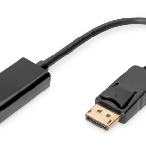 Adapter Digitus DisplayPort male σε HDMI female