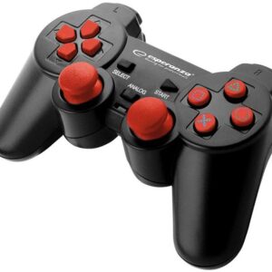 Gamepad Esperanza Corsair EGG106R wired red buttons PC/PS3