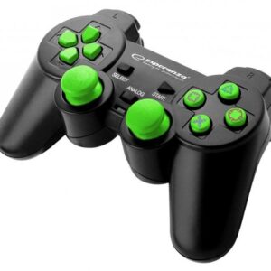 Gamepad Esperanza Corsair EGG106G wired green buttons PC/PS3