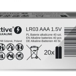 Αλκαλικές Μπαταρίες EverActive Industrial AAA 40τμχ
