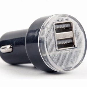 Φορτιστής Αυτοκινήτου Gembird EG-U2C2A-CAR-02 2xUSB 2.1A Black