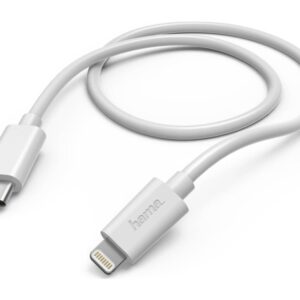 Data Cable Hama USB-C to Lightning 1m White