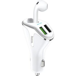 Φορτιστής Αυτοκινήτου Hoco E47 Traveller 2xUSB-A 3A White