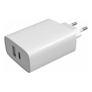Φορτιστής Inos USB-A/USB-C 32W White (No Cable)