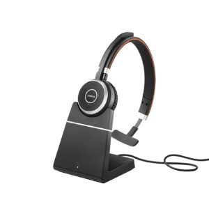 Headset Jabra Evolve 65 SE-UC Mono with Charging Stand Black