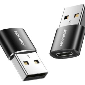 Αντάπτορας Joyroom USB-A to USB-C Black S-H152