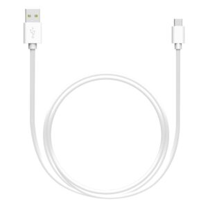 Data Cable Lamtech USB 2.0 to USB-C 1m White