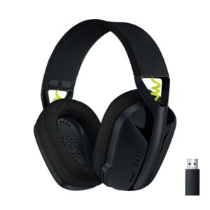 LOGITECH G435 LIGHTSPEED Wireless Gaming Headset Black