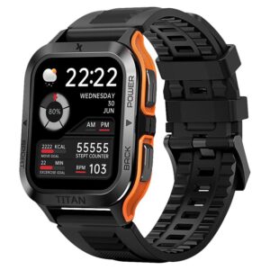 Smartwatch MaxCom FW67 Titan Pro Black/Orange