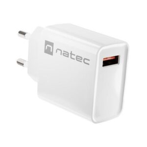 Φορτιστής Natec Ribera USB 18W White ( No Cable )