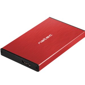 Θήκη σκληρού δίσκου HDD 2.5" Natec Rhino Go USB 3.0 Red