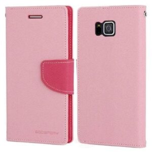 Θήκη Flip Fancy Diary Goospery Samsung G850F Galaxy Alpha Ροζ