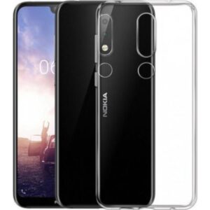 Θήκη Back Cover Σιλικόνης 1.0mm για το Nokia X6 2018 / 6.1 Plus Transparent