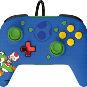 Gamepad PDP REMATCH: Yoshi & Toad Blue