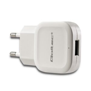 Φορτιστής Qoltec 50193 USB-A 12W White ( No Cable )