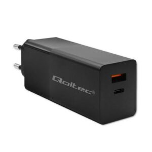 Φορτιστής Qoltec 52382 USB-C/USB-A 100W Black