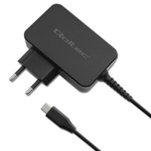 Φορτιστής Qoltec 52385 USB-C 45W 1.7m Black
