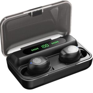 Bluetooth Remax Stereo Wireless True Stereo TWS-43 Earbuds Black