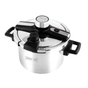 Χύτρα Ταχύτητας από Ανοξείδωτο Ατσάλι 4 Lt Royalty Line RL-DS4DL