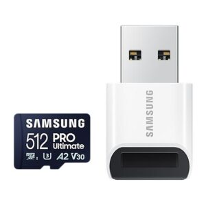 Memory Card 512GB Class 10 Samsung PRO Ultimate microSDXC με USB Reader