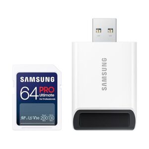 Memory Card 64GB Class 3 Samsung PRO Ultimate SDXC