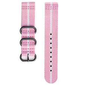 Strap Samsung Premium Nato για το Samsung Gear Sport Pink/White