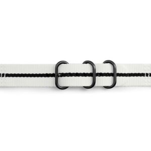 Strap Samsung Premium Nato για το Gear Sport White-Black