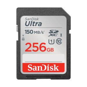 Memory Card 256GB Class 10 Sandisk Ultra SDXC