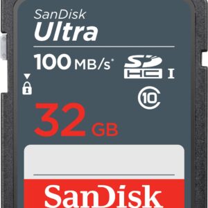Memory Card SANDISK Ultra 32GB SDHC Mem Card 100MB/s
