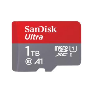 Memory Card Sandisk Ultra 1TB Class 10 microSDXC με αντάπτορα