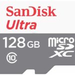 Memory Card 128GB Class 10 A1 U1 Sandisk Ultra microSDXC 100 MB/s SDSQUNR-128G-GN3MN