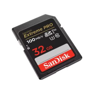 Memory Card 32GB Class 10 U3 V30 A1 Sandisk Extreme Pro