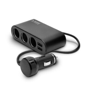 Φορτιστής Αυτοκινήτου Savio SA-024 2xUSB-A 120W Black