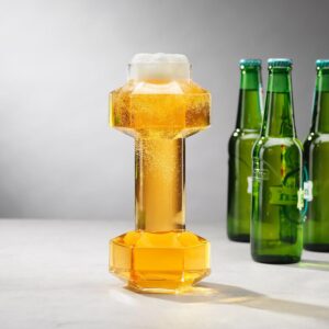 The Source Dumbbell Beer Glass-Ποτήρι μπύρας σε σχήμα βαράκι γυμναστικής