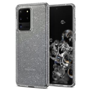 Spigen Liquid Crystal Glitter Back Cover Crystal Quartz Galaxy S20 Ultra ACS00710
