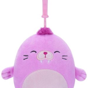 Squishmallows- Λούτρινα Μπρελόκ 9Cm W3 Pepper Ο Θαλασσιος Ιππος