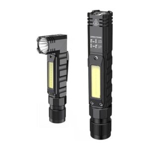 Φακός Superfire G19 LED Επαναφορτιζόμενος Black