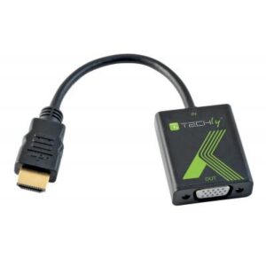 Adapter Techly HDMI male σε VGA female
